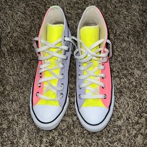 Multi colored converse